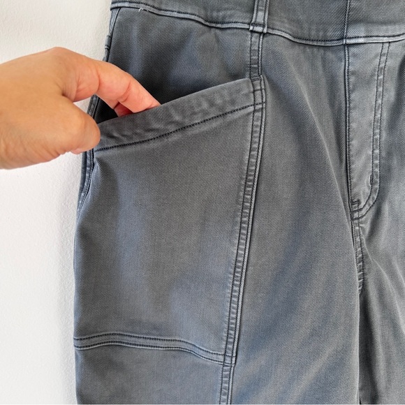 Spanx Women's small Pants Twill Ankle Cargo Stretch Pull on classic skinny fall - Picture 2 of 10